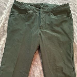 Mens lululemon stretch twill pants